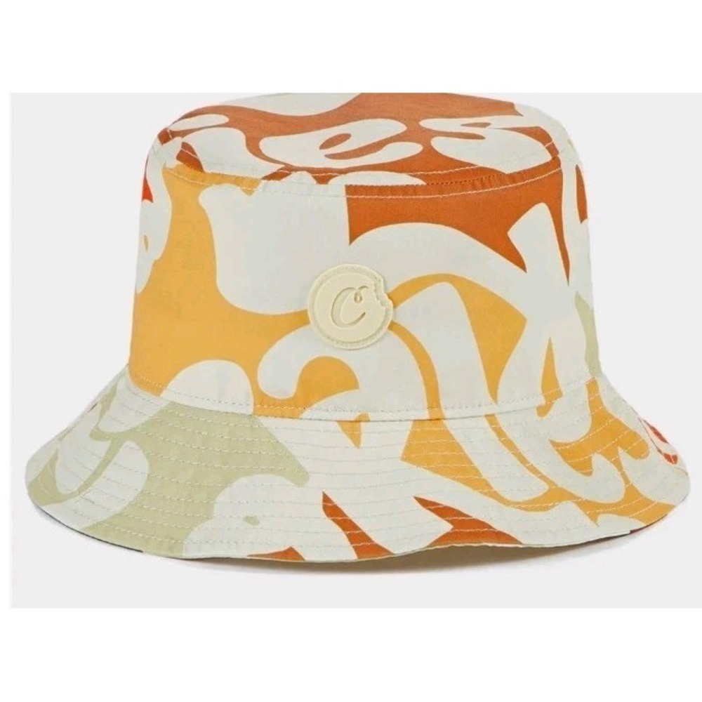 Cookies Continental Unisex Bucket Hat Orange Yellow Brown White Size L / XL